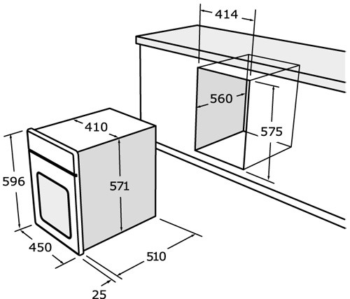 Духовой шкаф ZIGMUND SHTAIN EN 109.722 S купить с доставкой по Москве и Московской области в интернет-магазине АваТехно