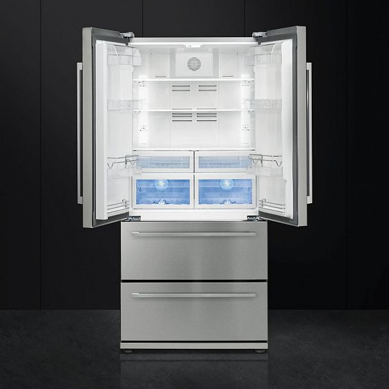 Холодильник SMEG fq55fxe купить с доставкой по Москве и Московской области в интернет-магазине АваТехно