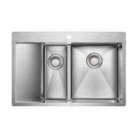 Кухонная мойка PAULMARK Union PM537851-BSR