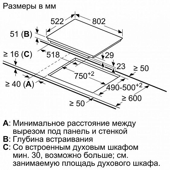 Поверхность BOSCH PXV851FC1E купить в Москве цена в интернет-магазине АваТехно