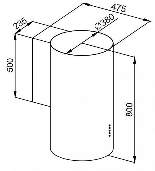 Вытяжка MAUNFELD LEE WALL (C) 39 INOX купить с доставкой по Москве и Московской области в интернет-магазине АваТехно