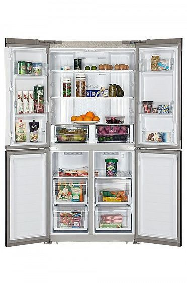 Холодильник Hiberg RFQ-490DX NFGS купить с доставкой по Москве и Московской области в интернет-магазине АваТехно