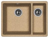 Кухонная мойка FLORTEK Ринг 335/160 коричневый (24.055.D0510.105)