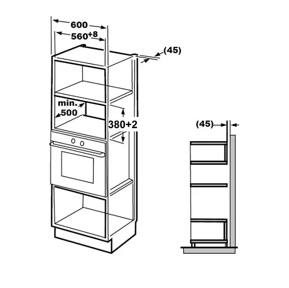 Микроволновая печь DE DIETRICH DMG2122A купить с доставкой по Москве и Московской области в интернет-магазине АваТехно
