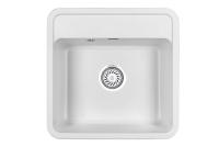 Кухонная мойка GRANULA ST-5001 белый