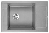 Кухонная мойка GRANULA GR-7806 алюминиум