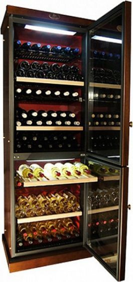 Винный шкаф IP INDUSTRIE cexp 601 cu (цвет - вишня) купить с доставкой по Москве и Московской области в интернет-магазине АваТехно