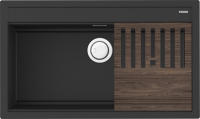 Кухонная мойка OMOIKIRI Kitagawa 86-LB-GB Artceramic/графит (4993794)