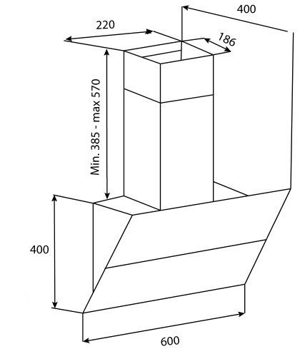 Вытяжка KORTING KHC 65070 GN купить с доставкой по Москве и Московской области в интернет-магазине АваТехно