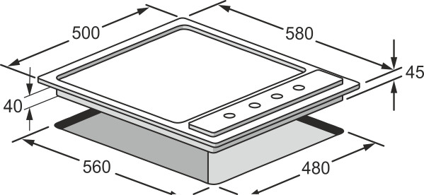 Поверхность KAISER kg 6976 cdagbe turbo купить с доставкой по Москве и Московской области в интернет-магазине АваТехно