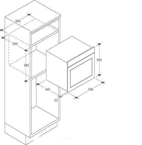 Духовой шкаф Candy FCE625XL купить с доставкой по Москве и Московской области в интернет-магазине АваТехно