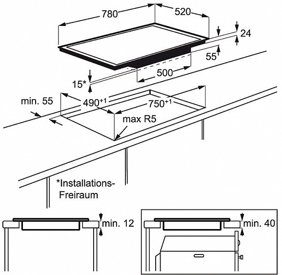Поверхность ELECTROLUX ehl 98840 fg купить с доставкой по Москве и Московской области в интернет-магазине АваТехно