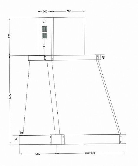 Вытяжка KUPPERSBERG v 939 c bronze купить с доставкой по Москве и Московской области в интернет-магазине АваТехно