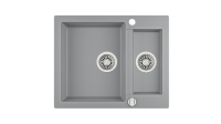 Кухонная мойка TEKA CLIVO 60 S-TQ ALUGRAUMETALLIC