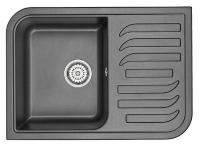 Кухонная мойка GRANULA GR-7001 шварц