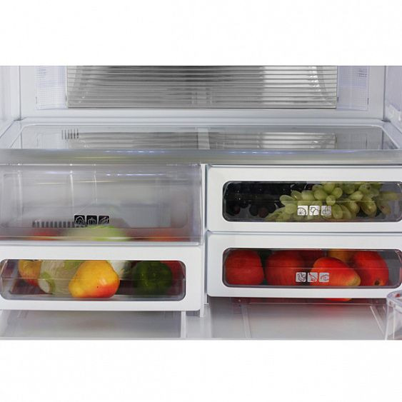 Холодильник side-by-side SHARP sj-f96spbe купить с доставкой по Москве и Московской области в интернет-магазине АваТехно