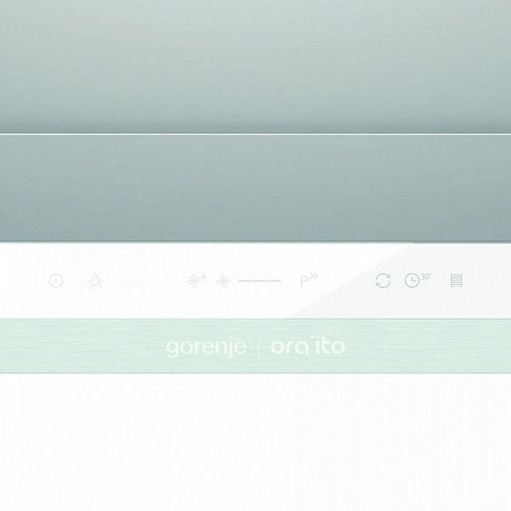 Встраиваемая вытяжка Gorenje BHP 643 ORAW белый/белое стекло купить с доставкой по Москве и Московской области в интернет-магазине АваТехно