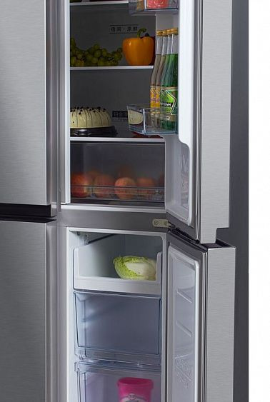 Холодильник HYUNDAI CM4505FV нержавеющая сталь купить с доставкой по Москве и Московской области в интернет-магазине АваТехно