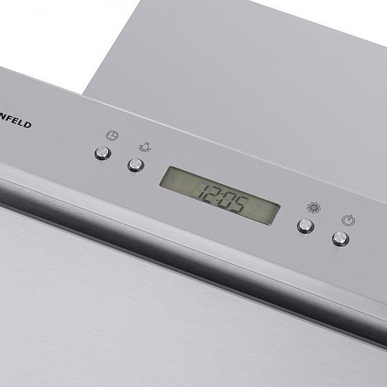 Вытяжка MAUNFELD gloria 90 (цвет нержавейка+черное стекло) купить с доставкой по Москве и Московской области в интернет-магазине АваТехно