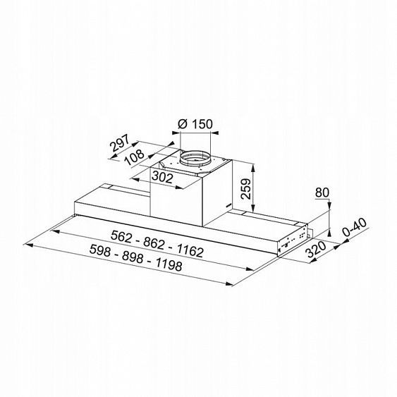Вытяжка Franke Style Pro FSTPRO 608 Inox купить с доставкой по Москве и Московской области в интернет-магазине АваТехно