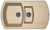 Кухонная мойка FLORENTINA нире 860 К песочный (20.205.D0860.107)