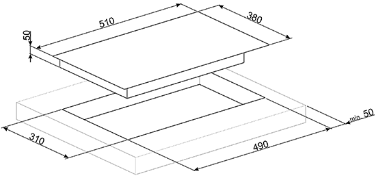 Индукционная варочная панель Smeg SIM631WLDR купить с доставкой по Москве и Московской области в интернет-магазине АваТехно