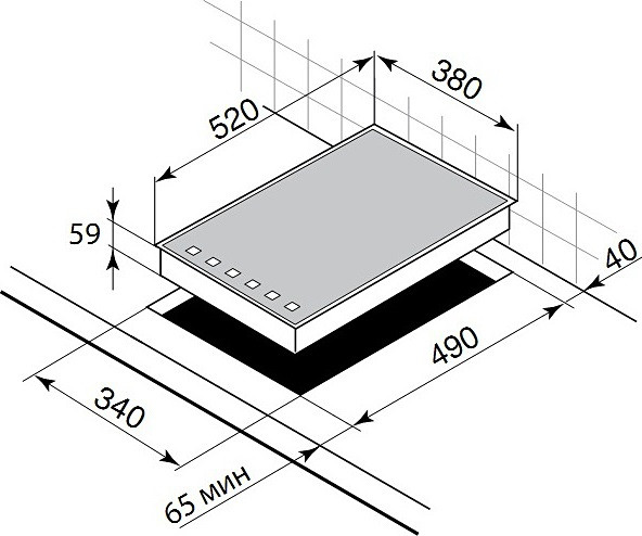 Поверхность DE DIETRICH dti 1041 xe купить с доставкой по Москве и Московской области в интернет-магазине АваТехно