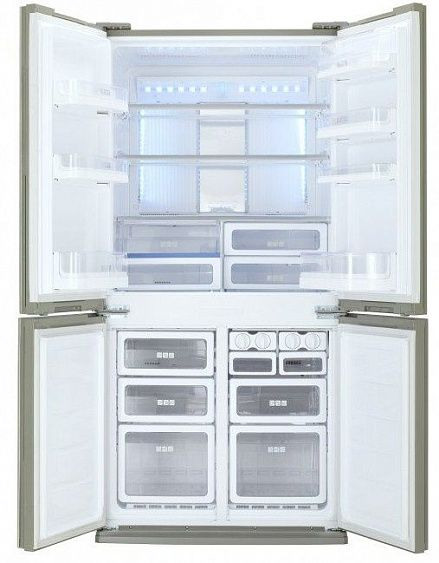 Холодильник Sharp SJ-FP810VST нержавеющая сталь купить с доставкой по Москве и Московской области в интернет-магазине АваТехно