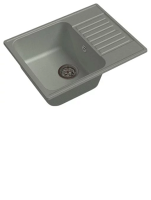 Кухонная мойка GRANFEST QUARZ GF-Z 13 серый