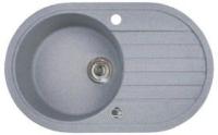 Кухонная мойка FRANKE rog 611  оборач. серый камень  со стоп-вентилем