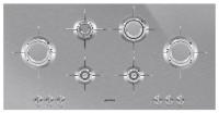 Газовая варочная панель Smeg PXL6106