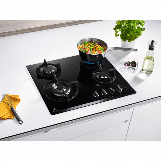 Варочная панель Electrolux GPE 363LK купить с доставкой по Москве и Московской области в интернет-магазине АваТехно