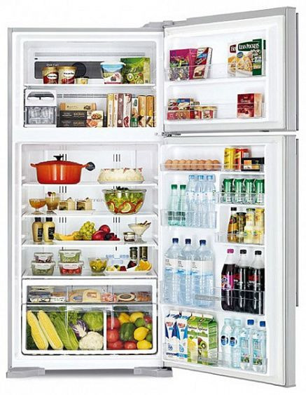 Холодильник  HITACHI r-v 662 pu3x inx купить с доставкой по Москве и Московской области в интернет-магазине АваТехно