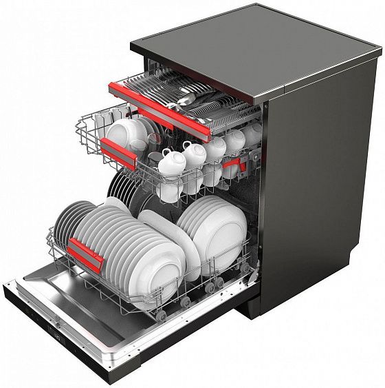 Посудомоечная машина TOSHIBA DW-14F2(BS)-RU купить с доставкой по Москве и Московской области в интернет-магазине АваТехно