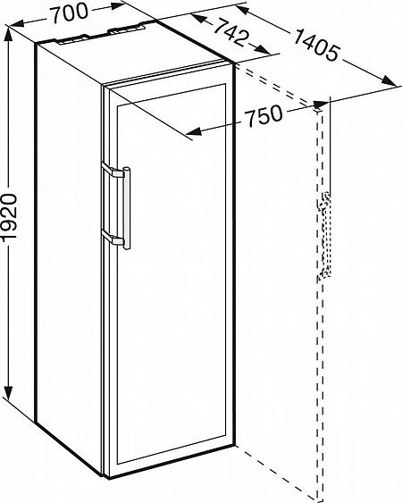 Винный шкаф LIEBHERR WKt 5552 купить с доставкой по Москве и Московской области в интернет-магазине АваТехно