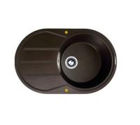 Кухонная мойка ZIGMUND & SHTAIN kreis ov 770d(швейцарский шоколад)