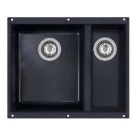 Кухонная мойка ZIGMUND & SHTAIN integra 500.2 темная скала