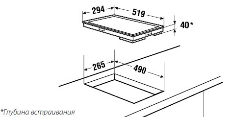 Поверхность KUPPERSBUSCH ege 304.0 j купить с доставкой по Москве и Московской области в интернет-магазине АваТехно