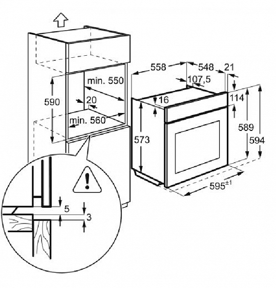 Электрический духовой шкаф ELECTROLUX OPEB2320B купить с доставкой по Москве и Московской области в интернет-магазине АваТехно