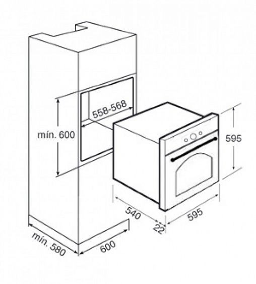 Духовой шкаф TEKA HR 550 VANILLA OB (41561017) купить с доставкой по Москве и Московской области в интернет-магазине АваТехно