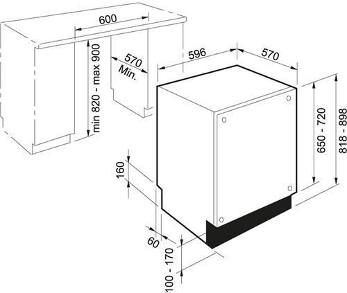 Посудомоечная машина Franke FDW613E7PA+ (117.0492.037) купить с доставкой по Москве и Московской области в интернет-магазине АваТехно