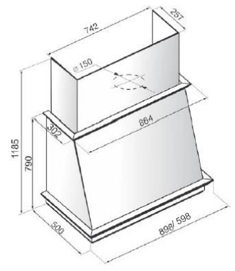 Вытяжка KUPPERSBERG VILLAGGIO 90 WM B купить с доставкой по Москве и Московской области в интернет-магазине АваТехно