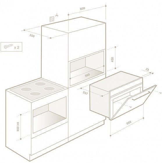 Пароварка встраиваемая DE DIETRICH dov 1145 x купить с доставкой по Москве и Московской области в интернет-магазине АваТехно