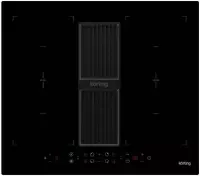Индукционная панель с вытяжкой Korting HIBH 68980 NB