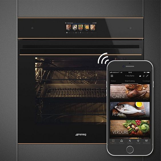 Духовой шкаф SMEG SFP6606WTPNR купить с доставкой по Москве и Московской области в интернет-магазине АваТехно