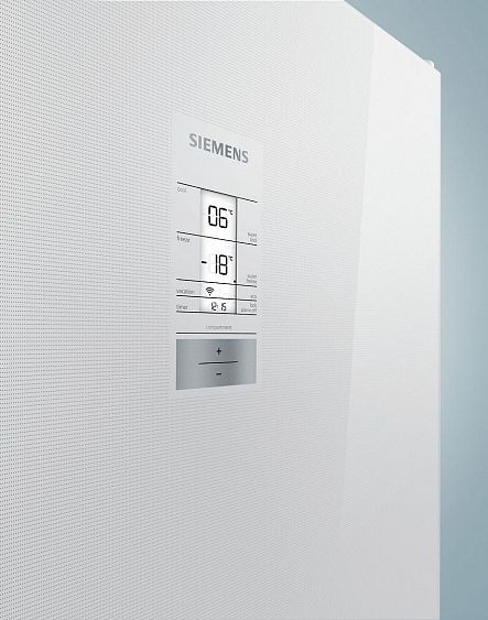Холодильник Siemens KG56NLW30N белый купить с доставкой по Москве и Московской области в интернет-магазине АваТехно
