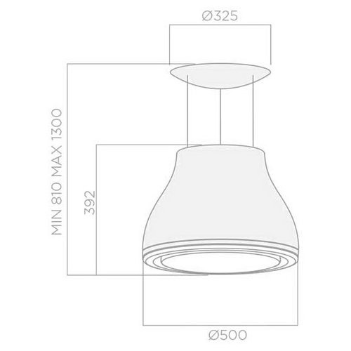 Вытяжка Elica SHINING CAST IRON/F/50 купить с доставкой по Москве и Московской области в интернет-магазине АваТехно