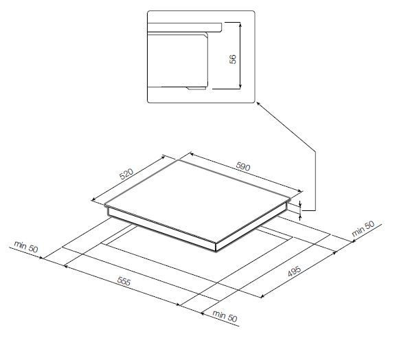 Встраиваемая индукционная варочная панель Graude IK 60.0 AW купить с доставкой по Москве и Московской области в интернет-магазине АваТехно