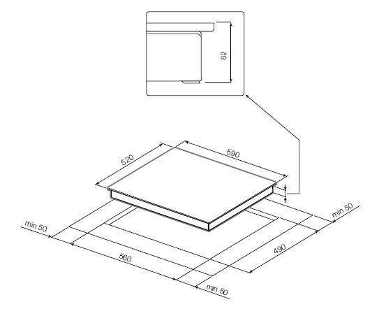 Встраиваемая индукционная варочная панель Graude IK 60.0 купить с доставкой по Москве и Московской области в интернет-магазине АваТехно