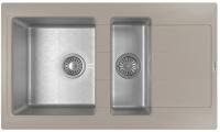 Кухонная мойка FLORENTINA Комби 860К грей (21.410.D0860.305)
